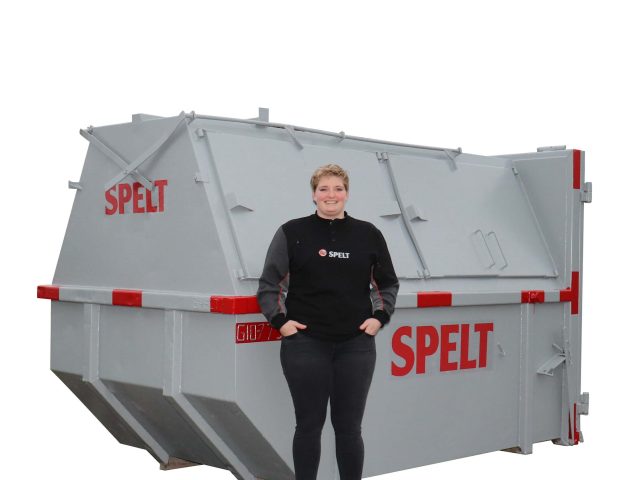 photo of 10m³ gesloten container – hout