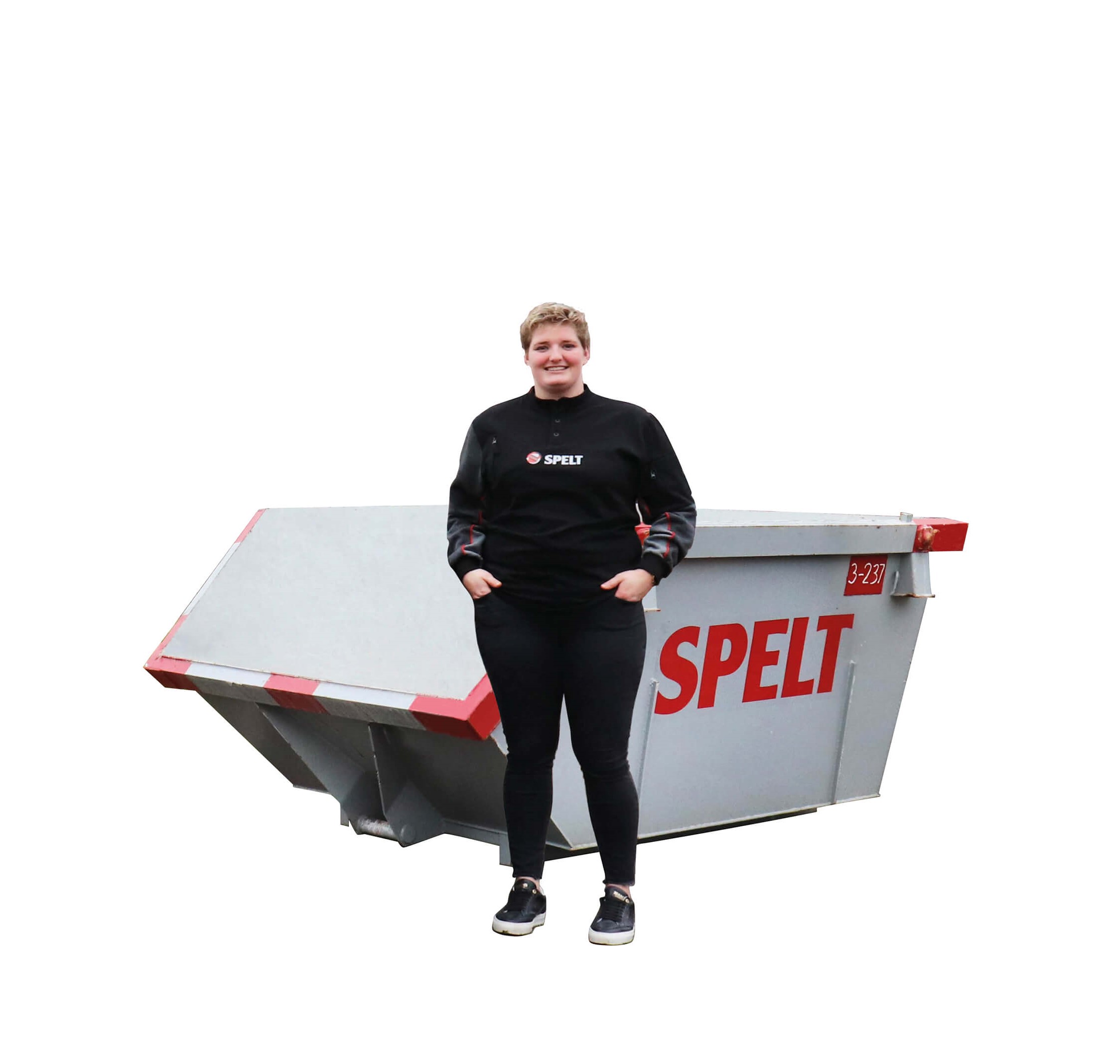 3m³ container – grond